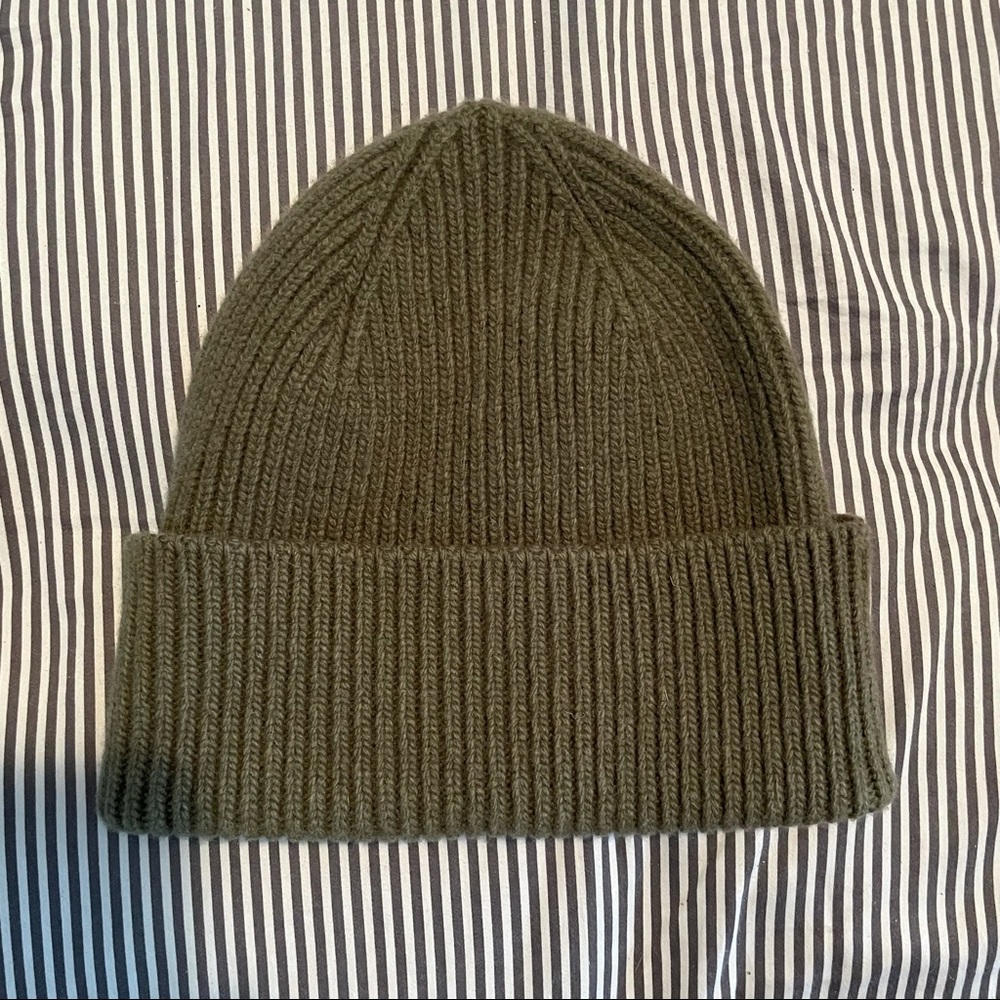 Colorful Standard Dusty Olive Merino Wool Beanie